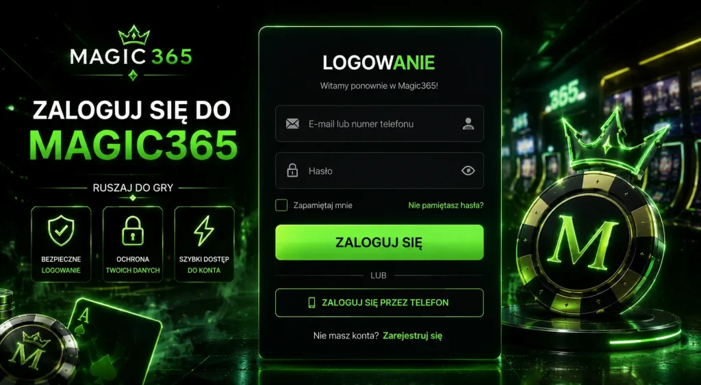 Zaloguj się do Magic365